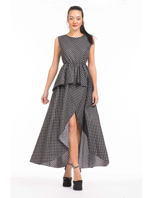 Rochie asimetrica bumbac buline