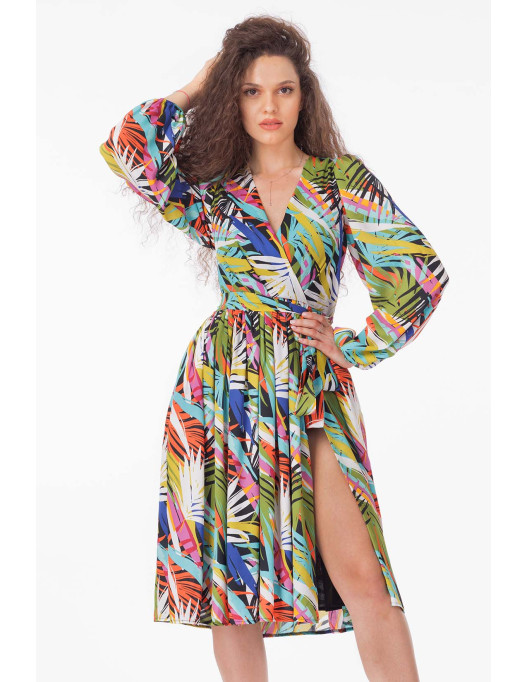 Rochie Simona multicolor